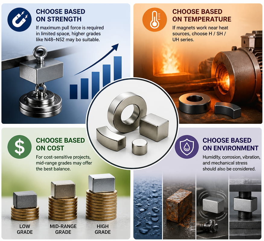 How to Choose the Right Magnet Grade