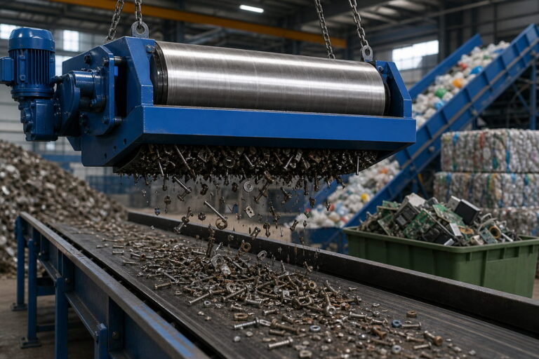 Magnetic Separator for Recycling Systems