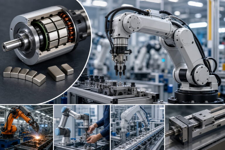 Robotics Magnet for Robotic Actuators
