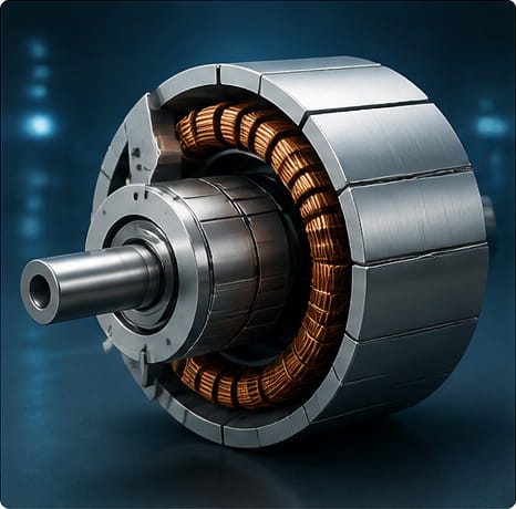 Segment Magnet for Electric Motors