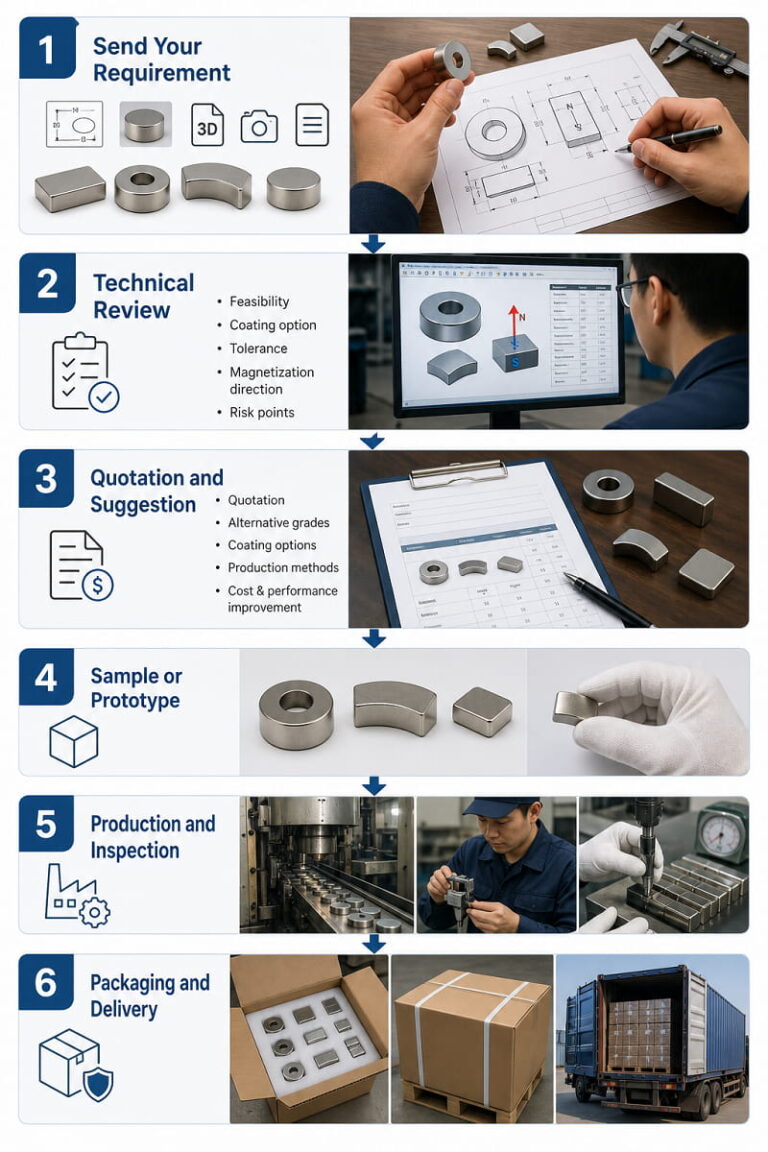 Simple Process for Custom Magnet Projects