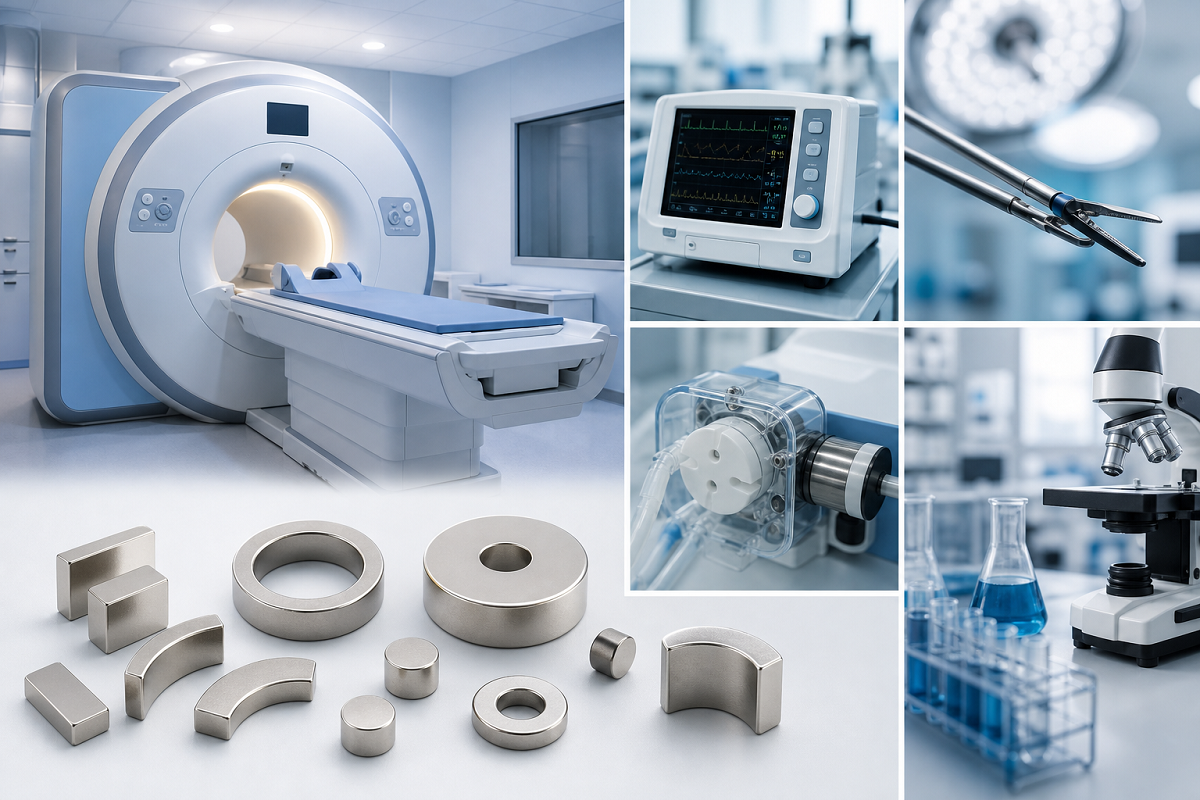 Applicazioni tipiche dei magneti nei dispositivi medici
