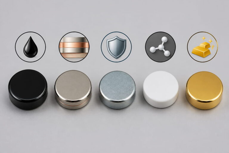 rivestimenti personalizzati per magneti al neodimio