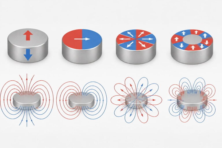 magnetizzazione personalizzata dei magneti al neodimio