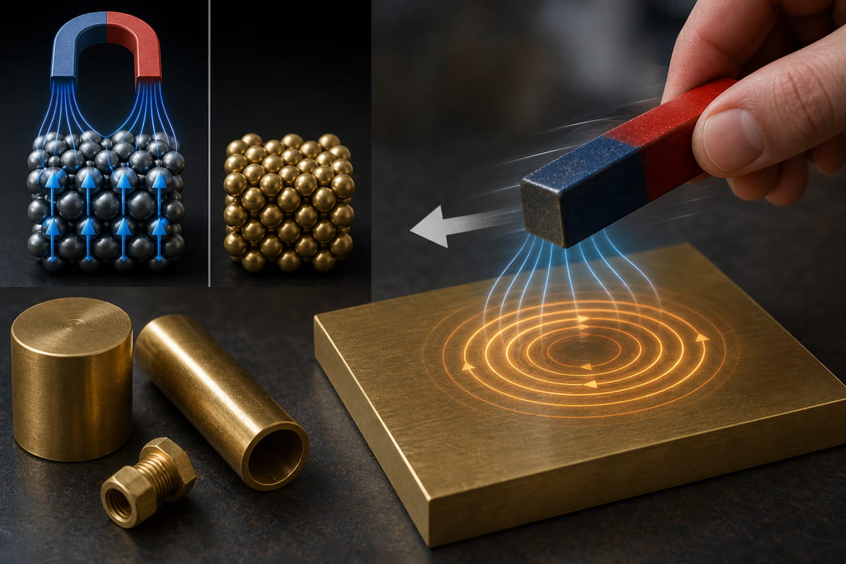 È possibile magnetizzare l'ottone?