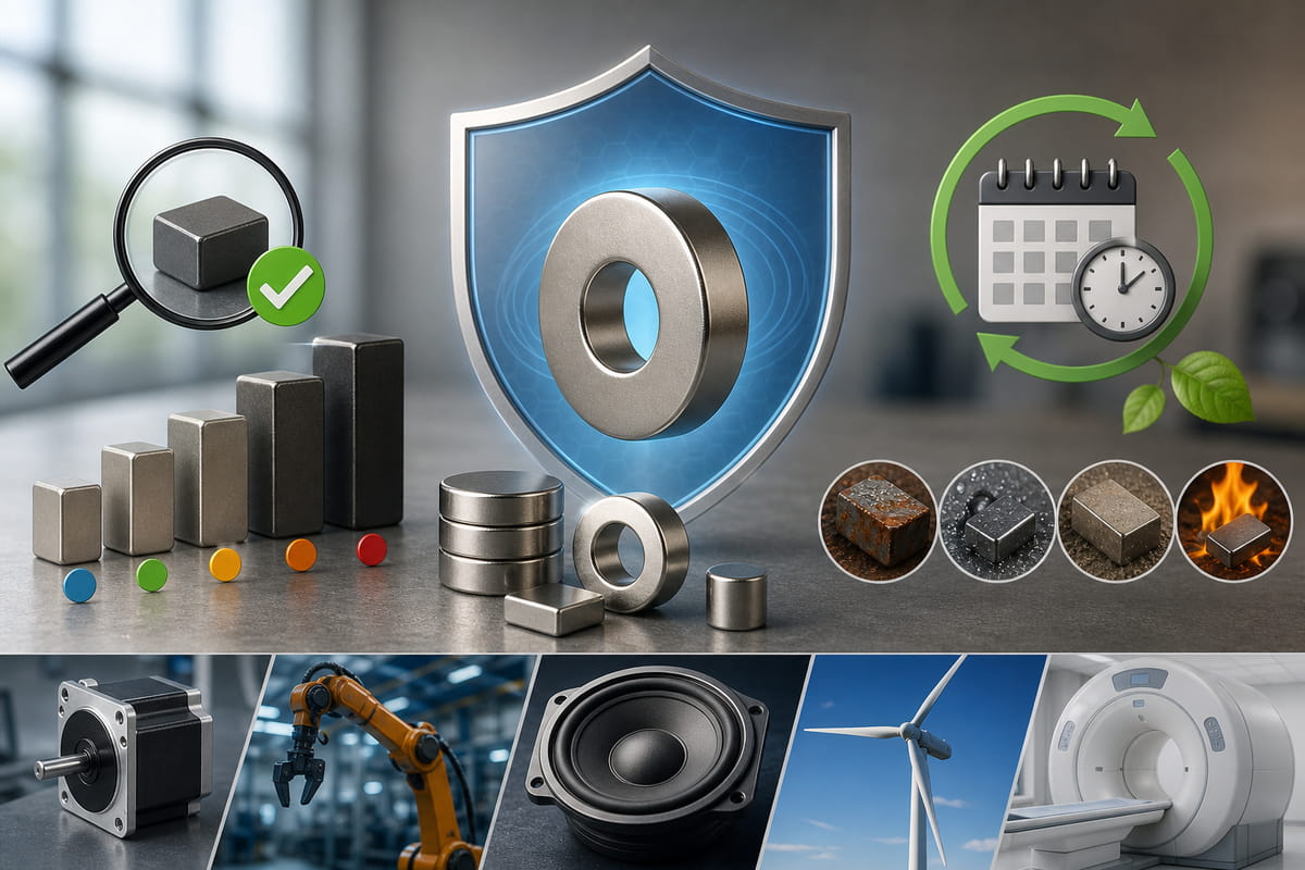 Choose The Right Grade of Neodymium Magnets