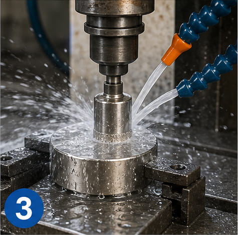 Raffreddamento ad acqua costante