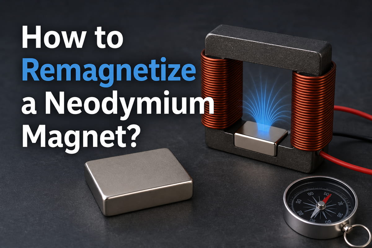 Come rimagnetizzare un magnete al neodimio