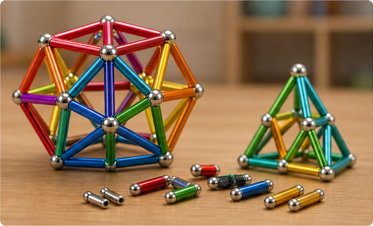 Giocattoli magnetici da costruzione
