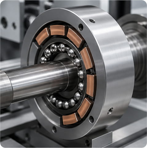 Magneti al neodimio utilizzati per cuscinetti magnetici