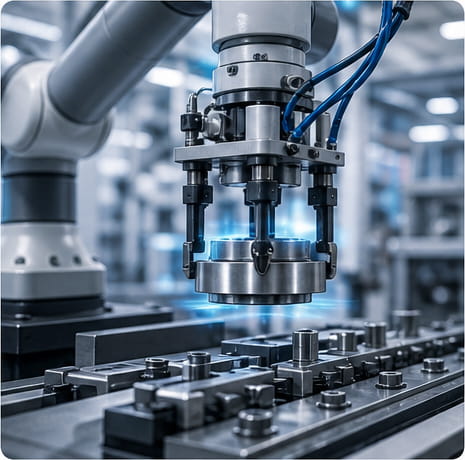 Magneti al neodimio utilizzati nella robotica e nell'automazione