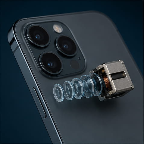 Magneti al neodimio utilizzati negli smartphone