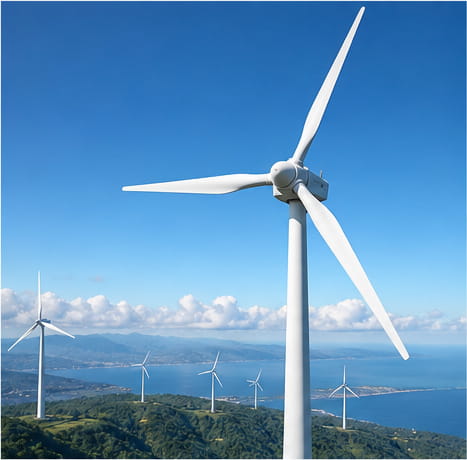 Magneti al neodimio utilizzati nelle turbine eoliche