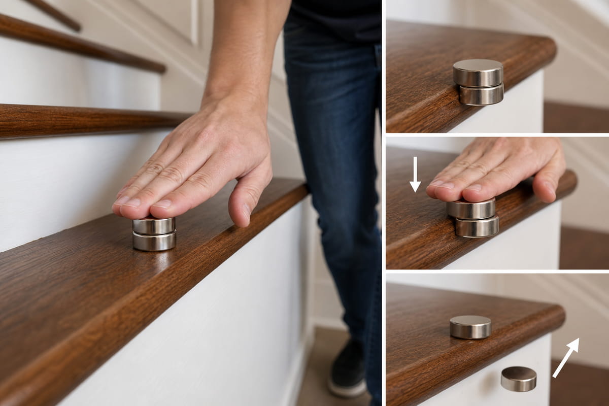 Il metodo "Stairs" per separare i magneti al neodimio