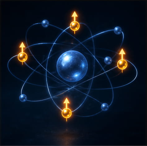 Elettroni spaiati del magnete al neodimio