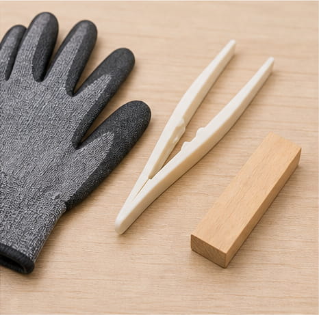Utilizzare utensili non magnetici