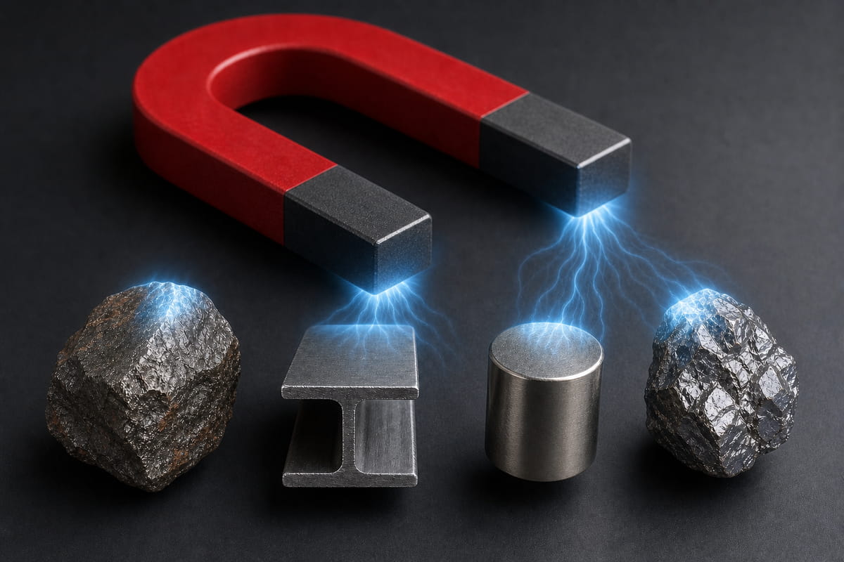 Cosa si attira ai magneti: l'elenco sintetico