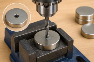 Si può praticare un foro in un magnete al neodimio?