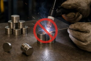 Si possono saldare i magneti al neodimio?