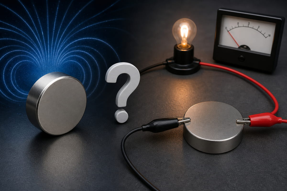 I magneti al neodimio conducono l'elettricità?