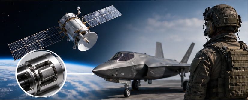 Magnete N55 per applicazioni nel settore aerospaziale e della difesa