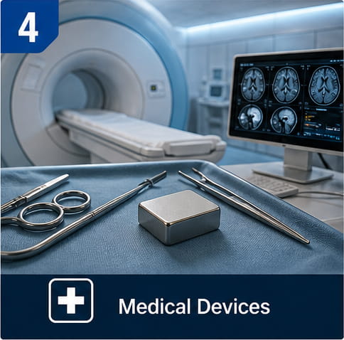 Magnete N55 per dispositivi medici